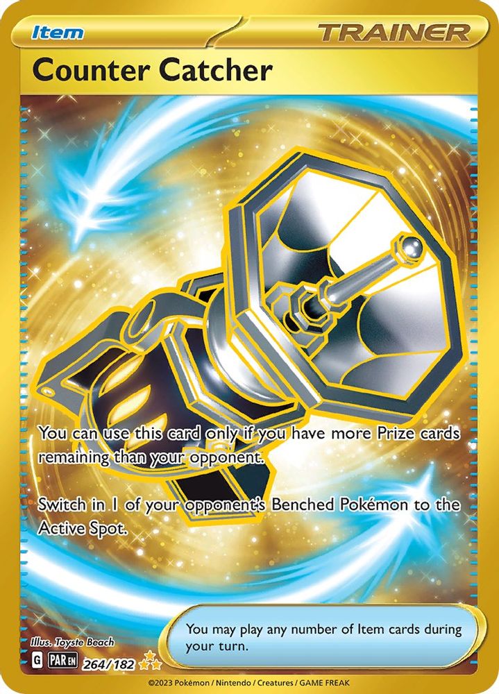 Counter Catcher - [  264/182 ] - Hyper Rare - Pokemon SV04 Paradox Rift