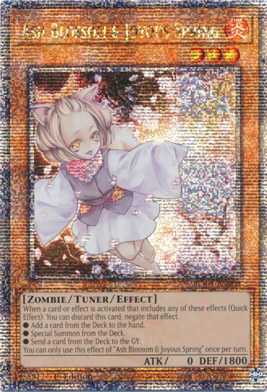 [QUARTER CENTURY SECRET RARE] Ash Blossom & Joyous Spring - RA01-EN008 - 1st Edition