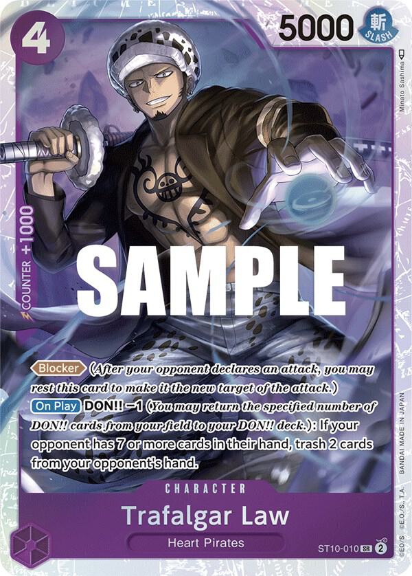 Trafalgar Law - ST10-010 - Ultra Deck: The Three Captains Promo