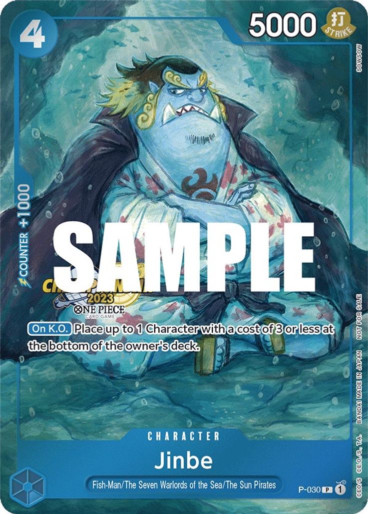 Jinbe - P-030 - Championship 2023 Event Pack Promo