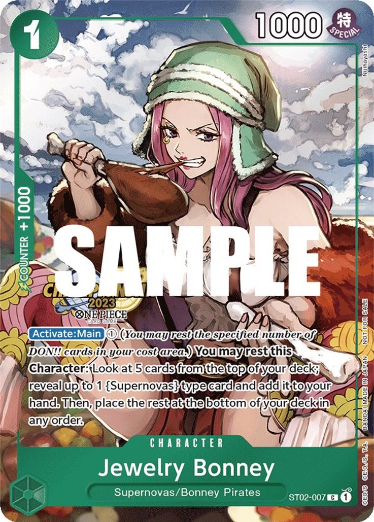 Jewelry Bonney - ST02-007 - Championship 2023 Celebration Pack Promo
