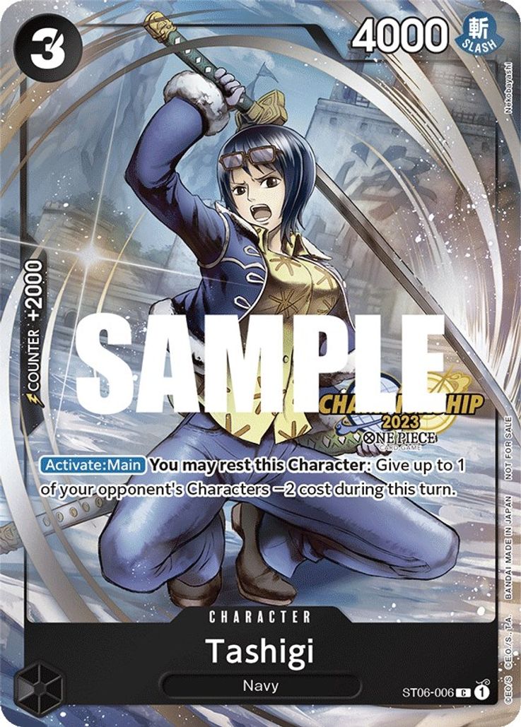 Tashigi - ST06-006 - Championship 2023 Celebration Pack Promo