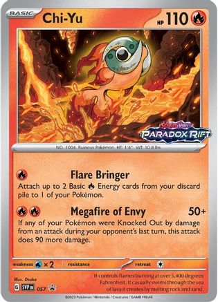 Chi-Yu - SVP 057 - Pokemon SV Scarlet & Violet Promo