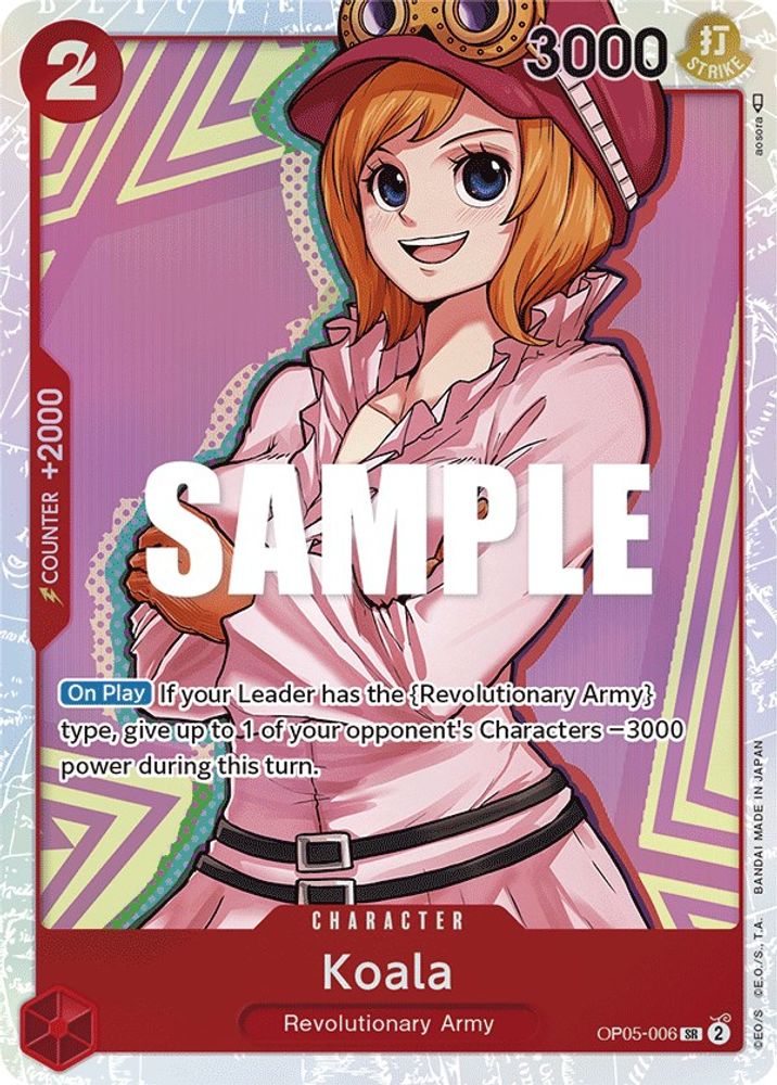 Koala  (OP05-006) Super Rare - One Piece Awakening of the New Era