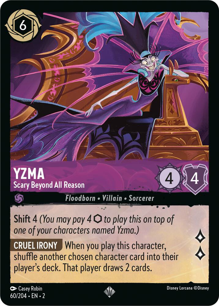 Yzma - Scary Beyond all Reason - 60/204 - Super Rare