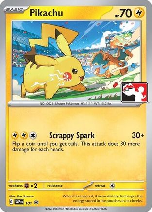 Pikachu - SVP 101 - Pokemon SV Scarlet & Violet Promo