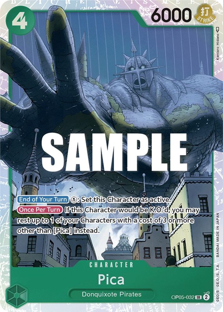 Pica  (OP05-032) Super Rare - One Piece Awakening of the New Era