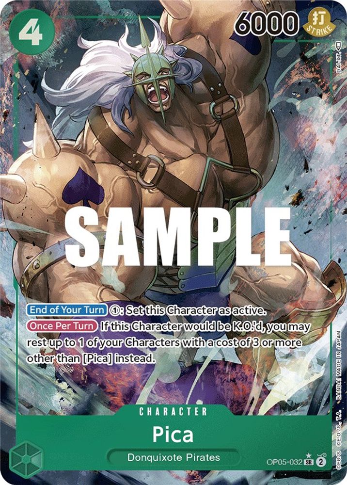 [ALTERNATE ART] Pica (Alternate Art)  (OP05-032) SR★ - One Piece Awakening of the New Era