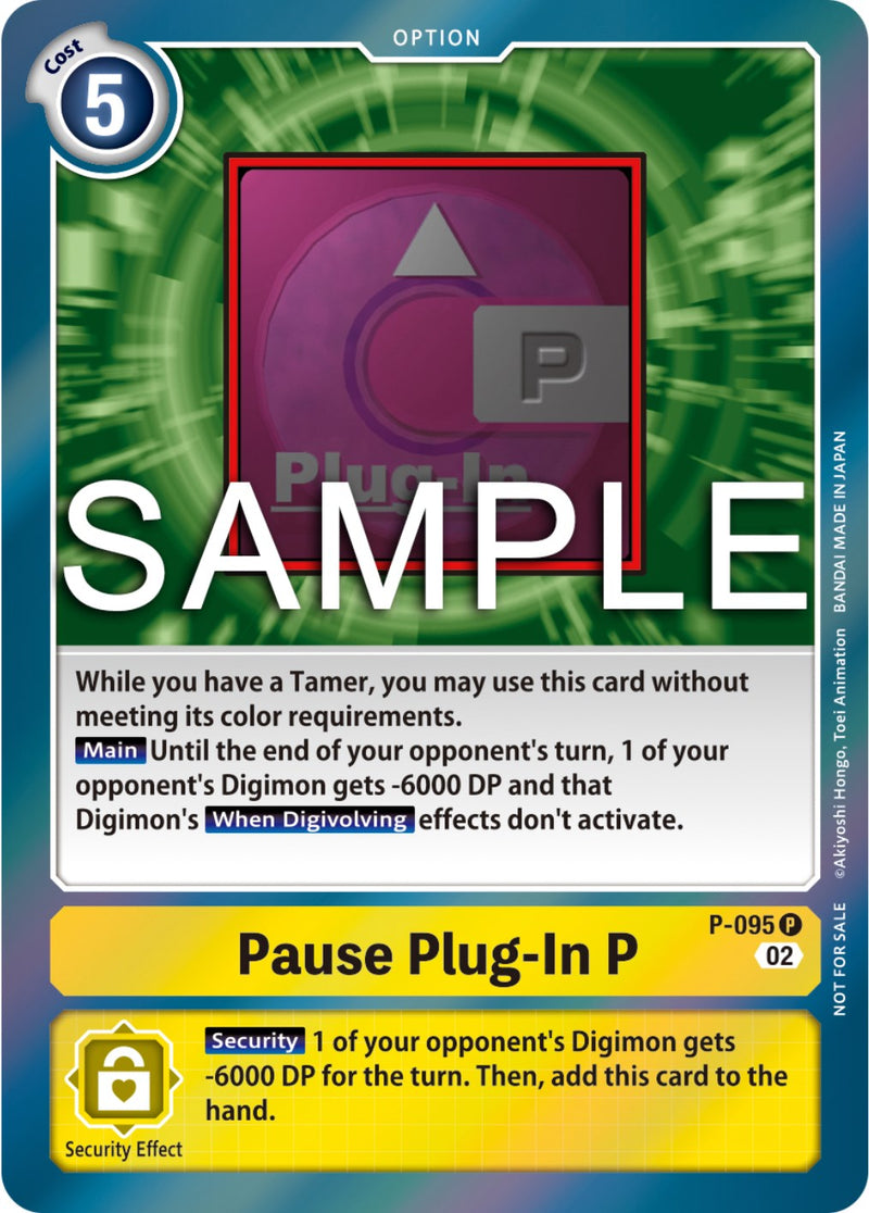 Pause Plug-In P P-095 - EX05 Animal Colosseum 3rd Anniversary Update Promo