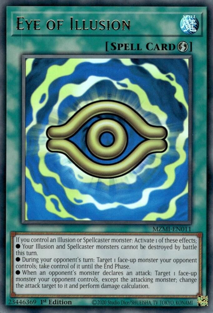 Eye of Illusion - (MZMI-EN011) Ultra Rare - 1st Edition