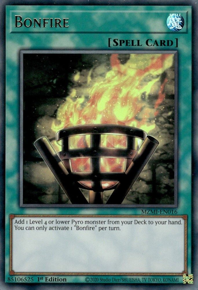 Bonfire - (MZMI-EN016) Ultra Rare - 1st Edition