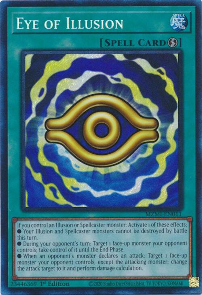 Eye of Illusion (CR) - (MZMI-EN011) Collector's Rare - 1st Edition