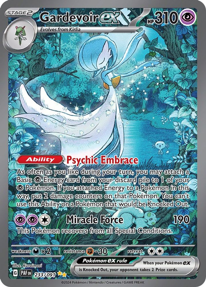 Gardevoir ex - [  233/091 ] - Special Illustration Rare - Pokemon SV Paldean Fates