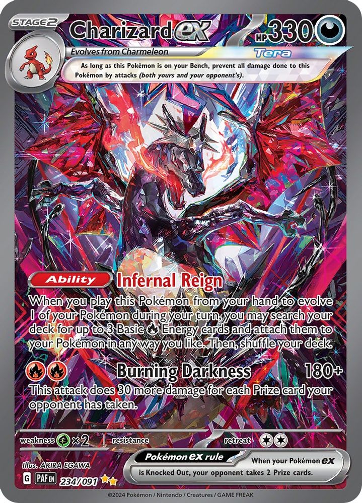 Charizard ex - [  234/091 ] - Special Illustration Rare - Pokemon SV Paldean Fates
