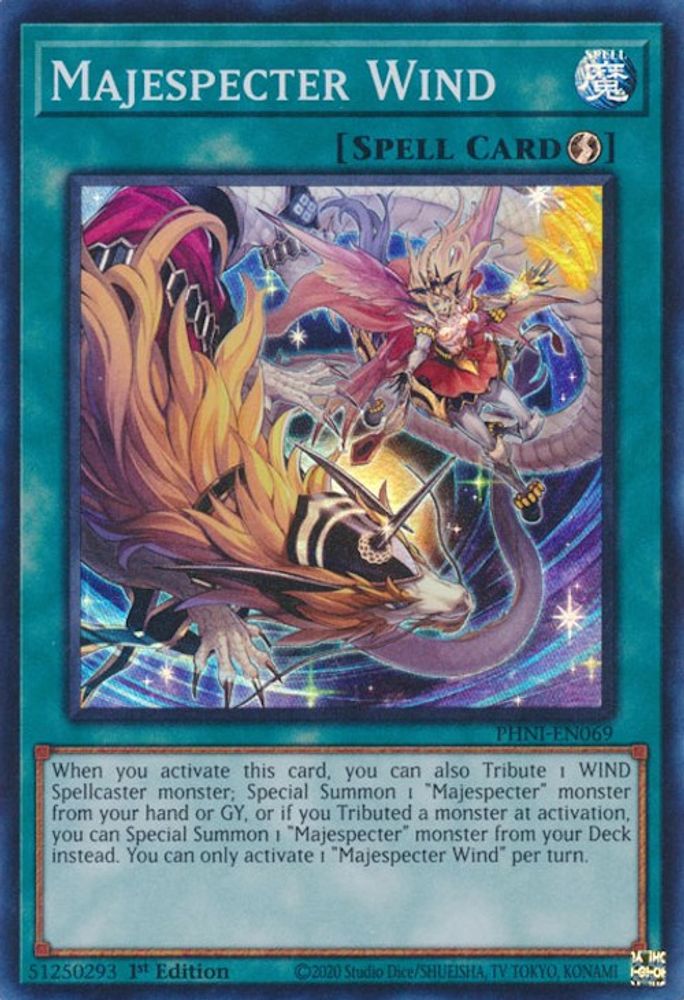 Majespecter Wind - (PHNI-EN069) Super Rare - 1st Edition