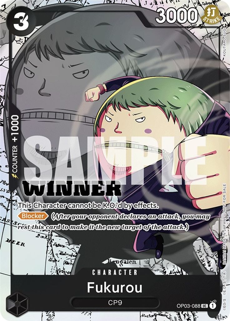 Fukurou - OP03-088 - Winner Pack Vol. 6 One Piece Promo