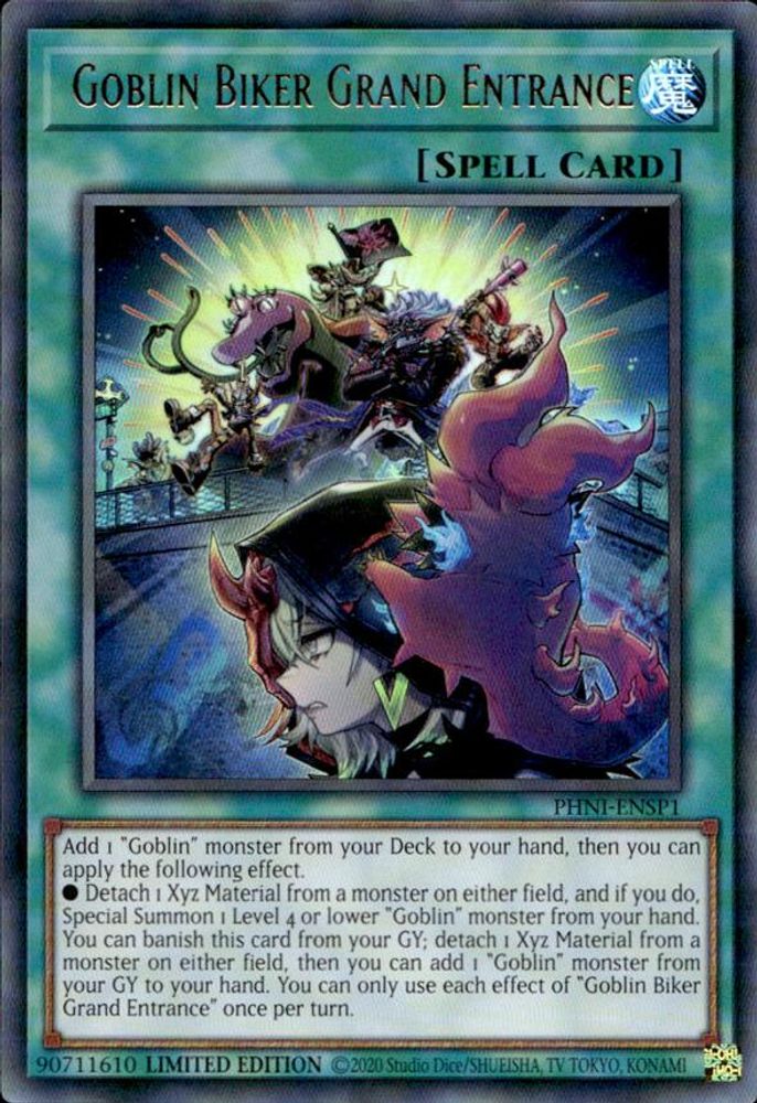 Goblin Biker Grand Entrance (PHNI-ENSP1) - (PHNI-ENSP1) Ultra Rare - Limited