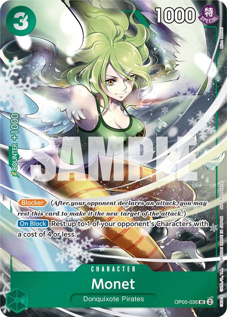 Monet - OP05-036 - Event Pack Vol. 3 One Piece Promo