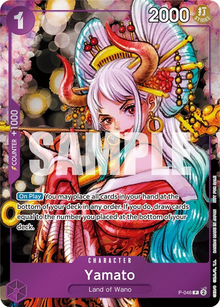 Yamato - P-046 - Event Pack Vol. 3 One Piece Promo