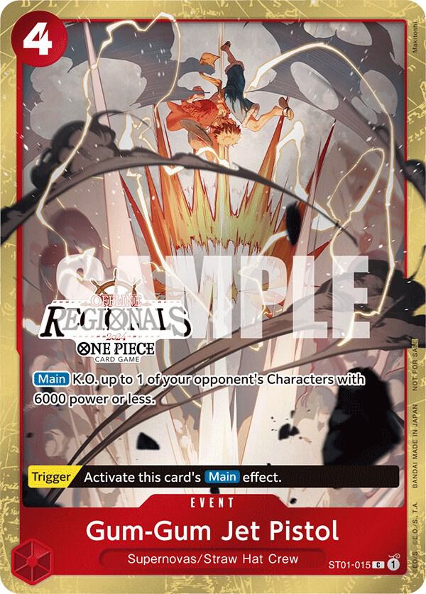Gum-Gum Jet Pistol - ST01-015 - 2023 OFFLINE Regionals Participant Promo