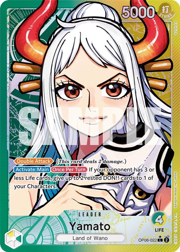 [ALTERNATE ART] Yamato (OP06-022) L - One Piece Wings of the Captain