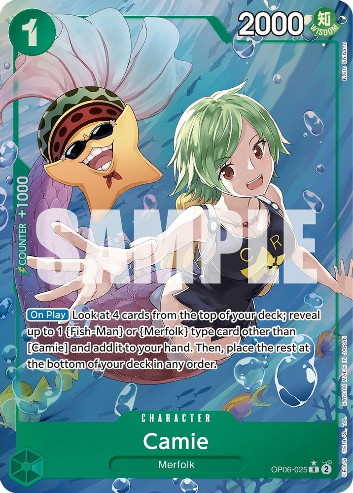[ALTERNATE ART] Camie (OP06-025) R - One Piece Wings of the Captain