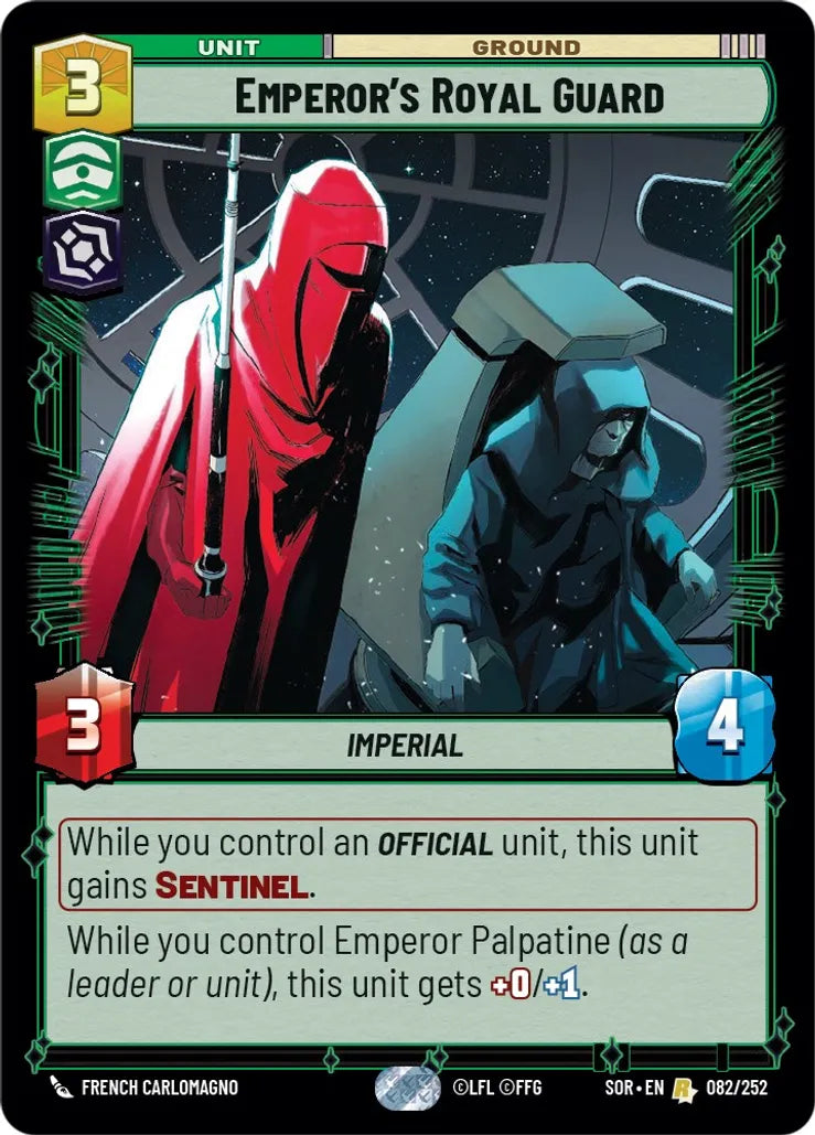 Emperor's Royal Guard - 082/252 - Rare Spark of Rebellion