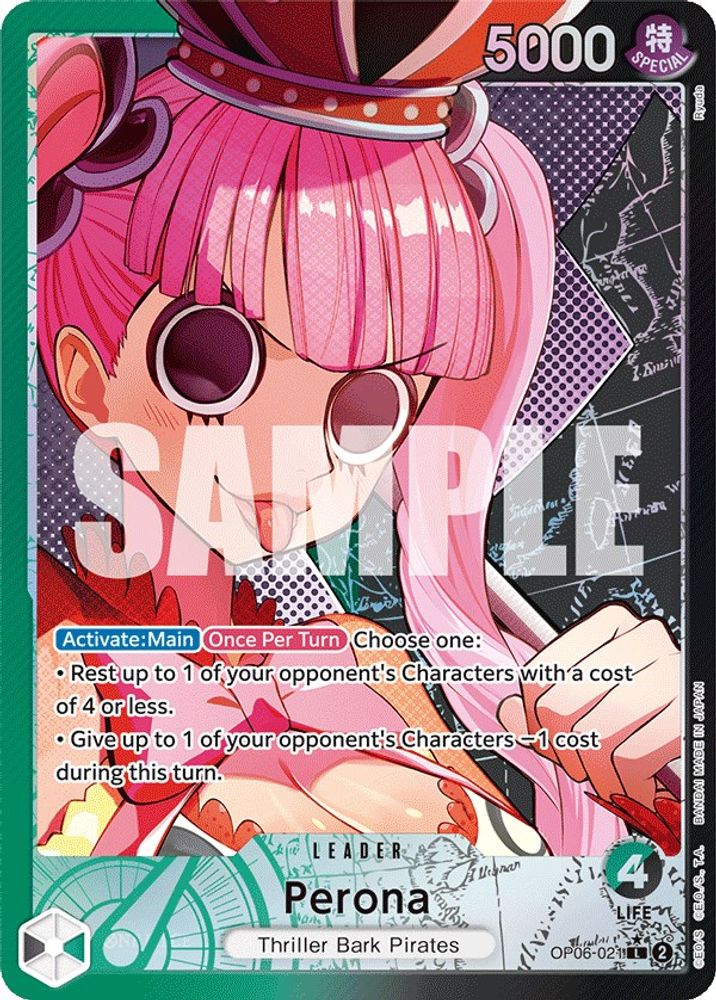 [ALTERNATE ART] Perona (021) (OP06-021) L - One Piece Wings of the Captain