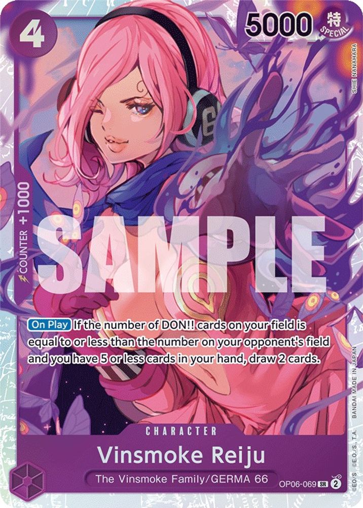 Vinsmoke Reiju (069) (OP06-069) Super Rare - One Piece Wings of the Captain