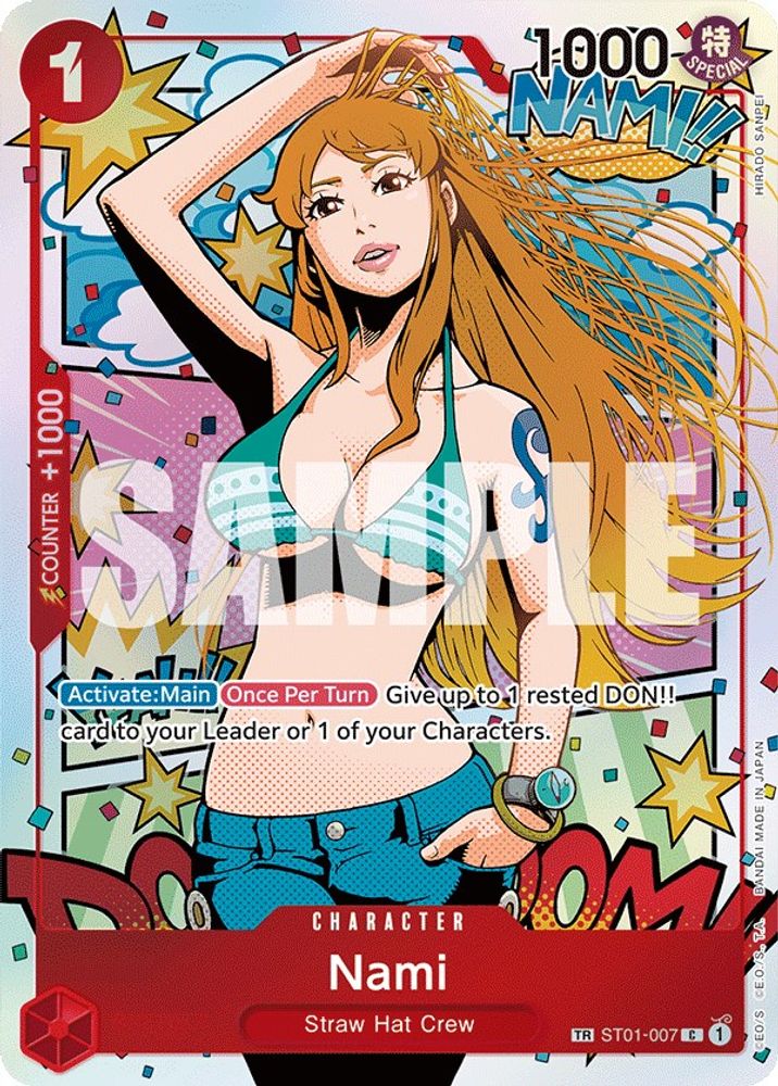 Nami (TR) (ST01-007) Treasure Rare - One Piece Wings of the Captain