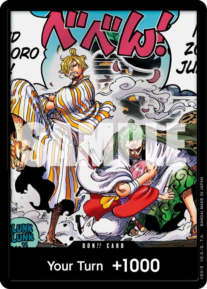 DON!! Card (Alternate Art) DON!! - One Piece Wings of the Captain