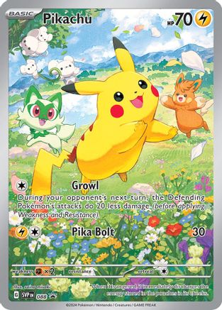 Pikachu - SVP 088 - Pokemon SV Scarlet & Violet Promo