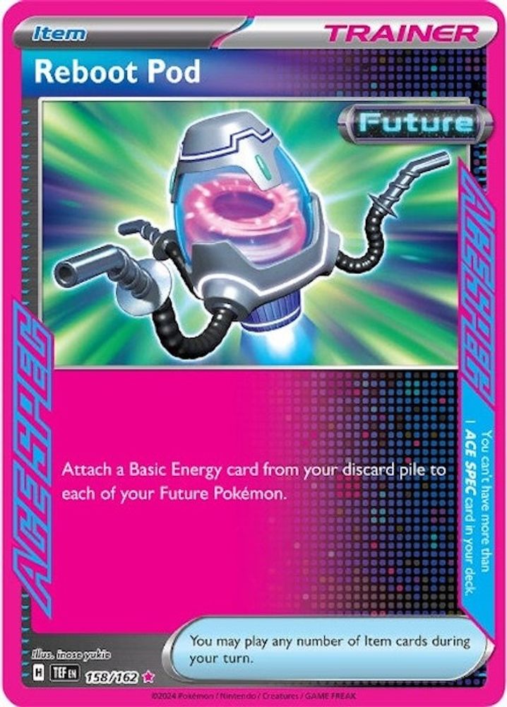 Reboot Pod - [  158 ] - ACE SPEC Rare - Pokemon SV05 Temporal Forces