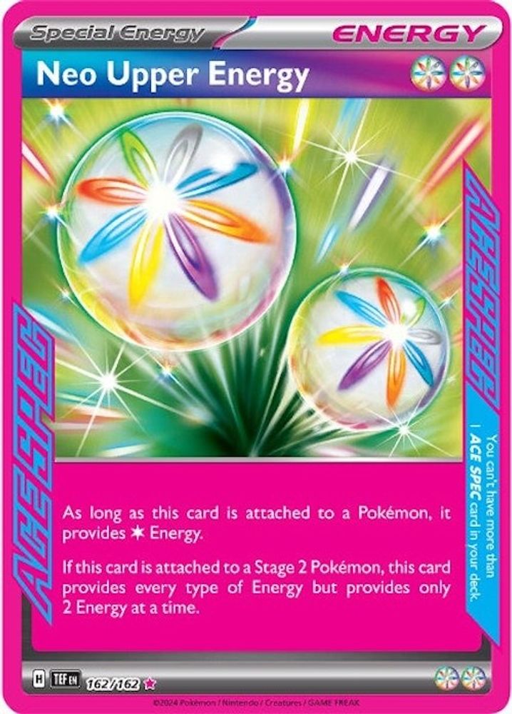 Neo Upper Energy - [  162 ] - ACE SPEC Rare - Pokemon SV05 Temporal Forces