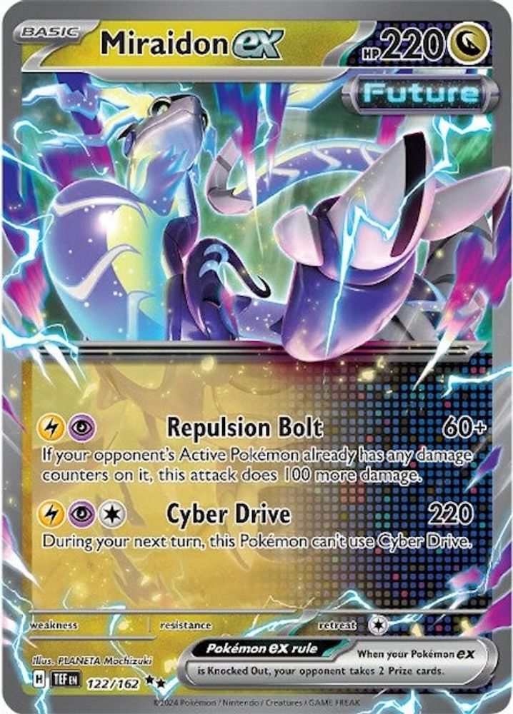 Miraidon ex - [  122/162 ] - Double Rare - Pokemon SV05 Temporal Forces