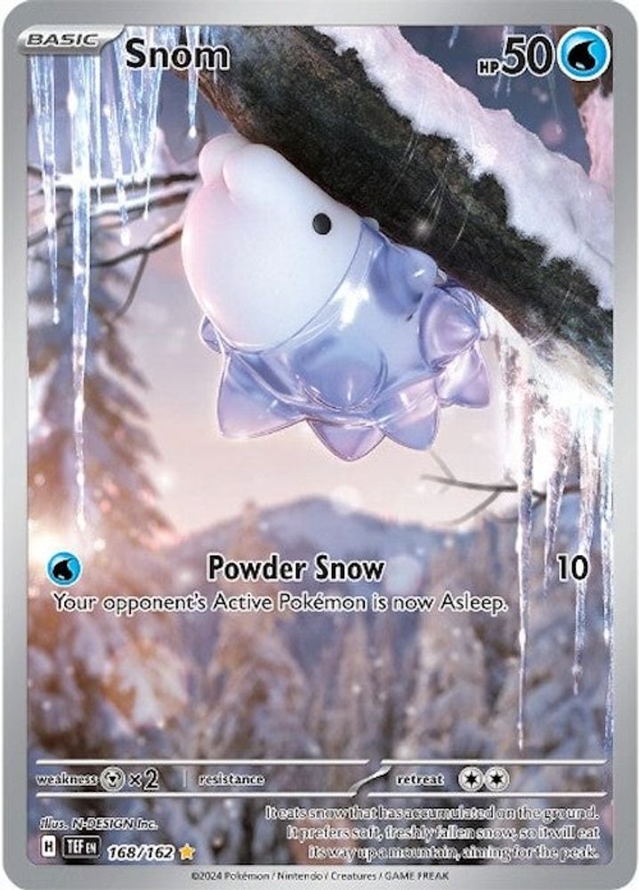 Snom - [  168/162 ] - Illustration Rare - Pokemon SV05 Temporal Forces