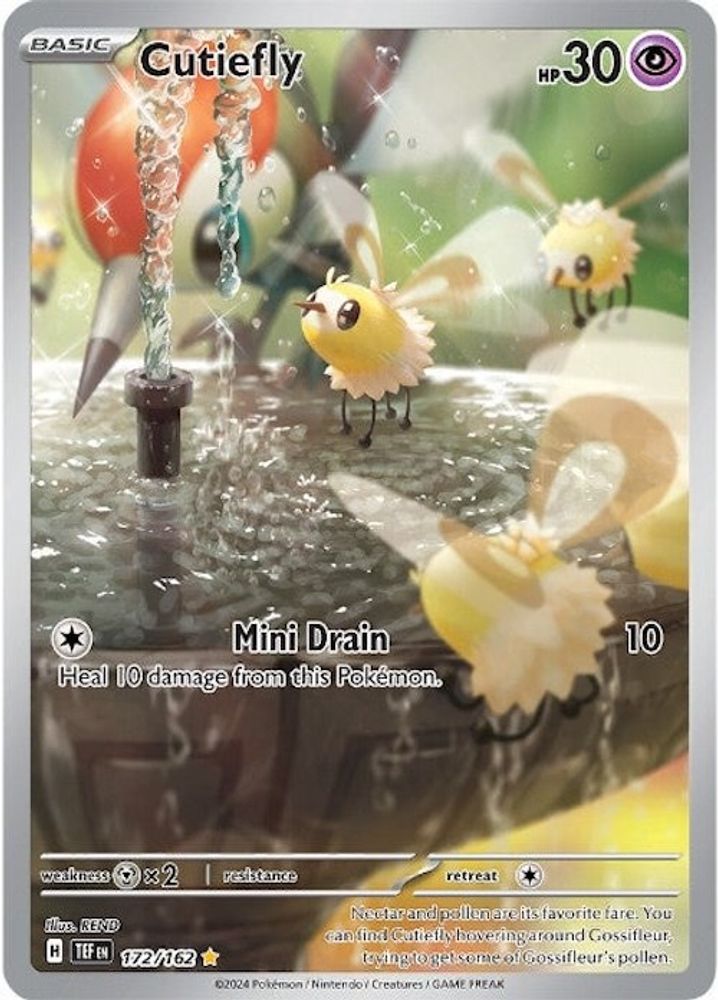 Cutiefly - [  172/162 ] - Illustration Rare - Pokemon SV05 Temporal Forces