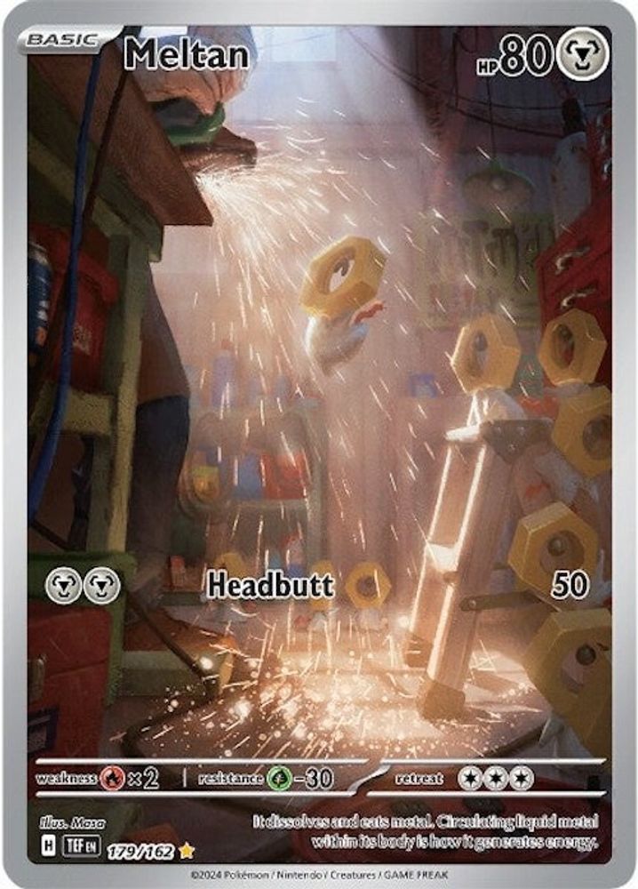 Meltan - [  179/162 ] - Illustration Rare - Pokemon SV05 Temporal Forces
