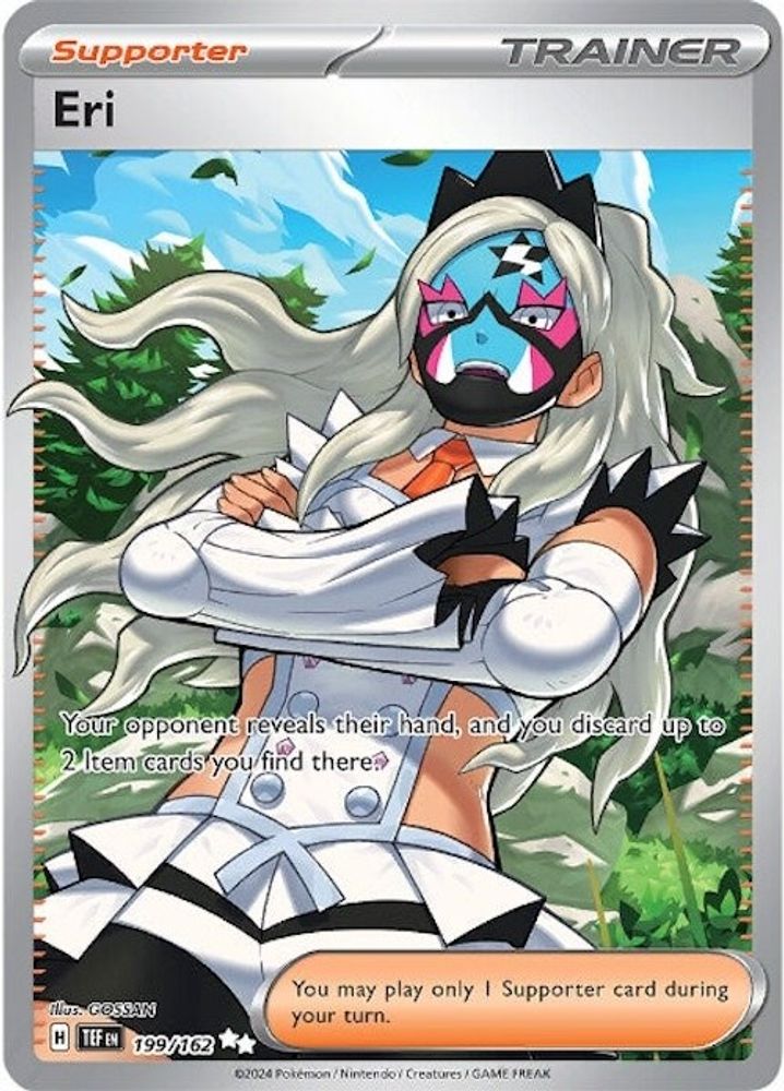 Eri - [  199/162 ] - Ultra Rare - Pokemon SV05 Temporal Forces