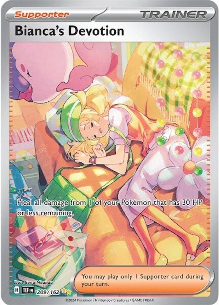 Bianca's Devotion - [  209/162 ] - Special Illustration Rare - Pokemon SV05 Temporal Forces