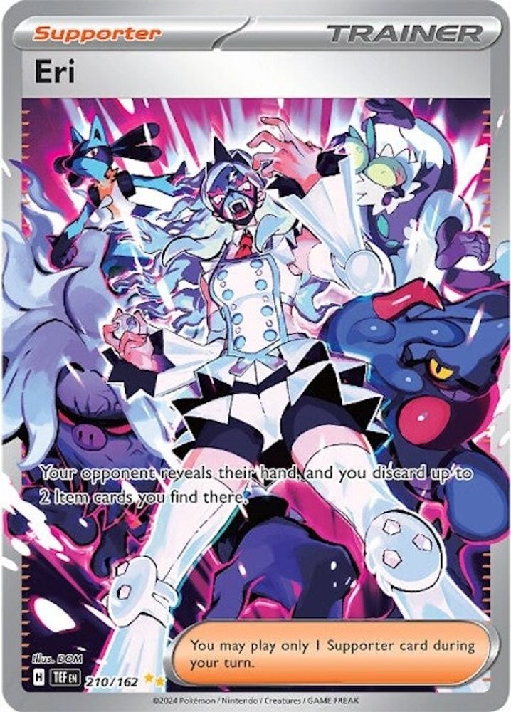 Eri - [  210/162 ] - Special Illustration Rare - Pokemon SV05 Temporal Forces