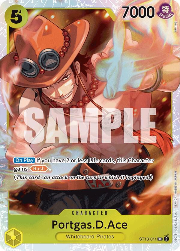 Portgas.D.Ace - ST13-011 - Ultra Deck: The Three Brothers Promo
