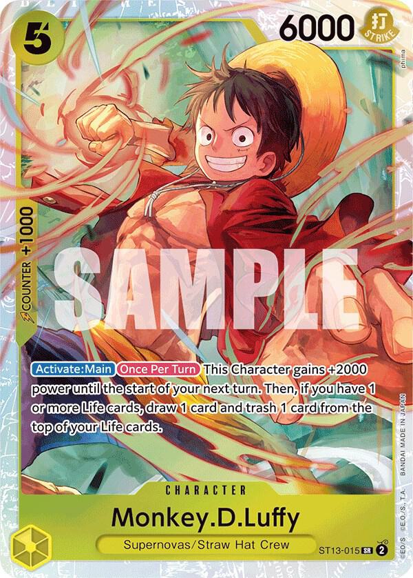 Monkey.D.Luffy - ST13-015 - Ultra Deck: The Three Brothers Promo