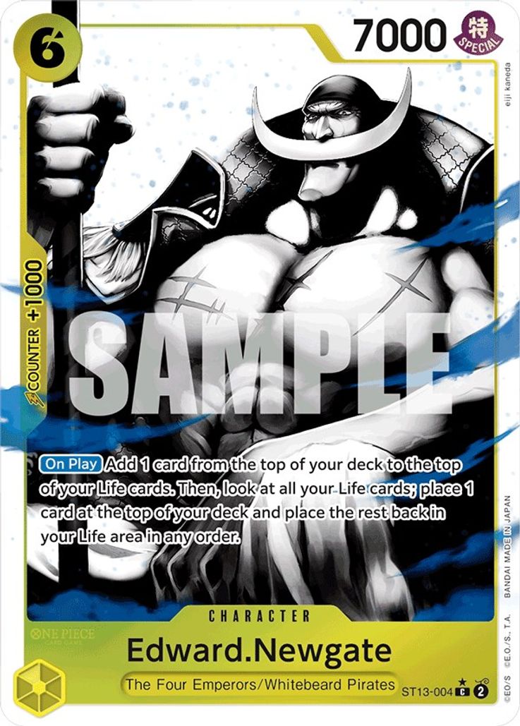 PARALLEL Edward.Newgate - ST13-0044 - Ultra Deck: Three Brothers