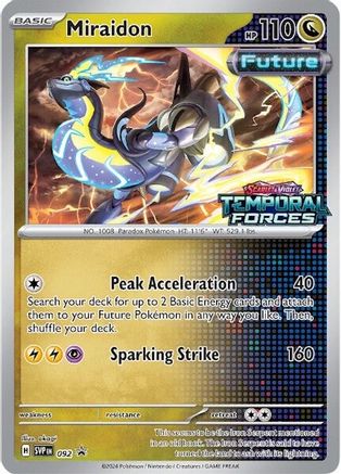 Miraidon - SVP 092 - Pokemon SV Scarlet & Violet Promo