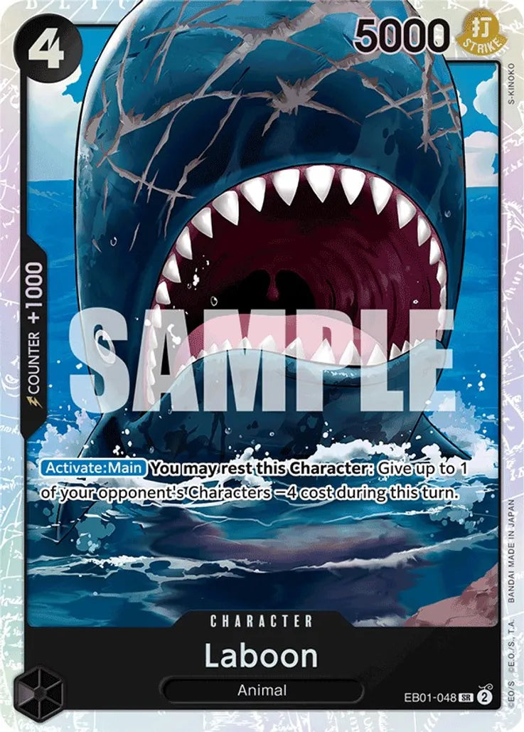 Laboon - EB01-048 - Super Rare EB01 Memorial Collection