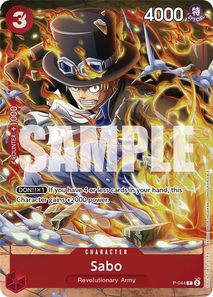Sabo -P-044 - One Piece Event Pack Vol. 4 Promo