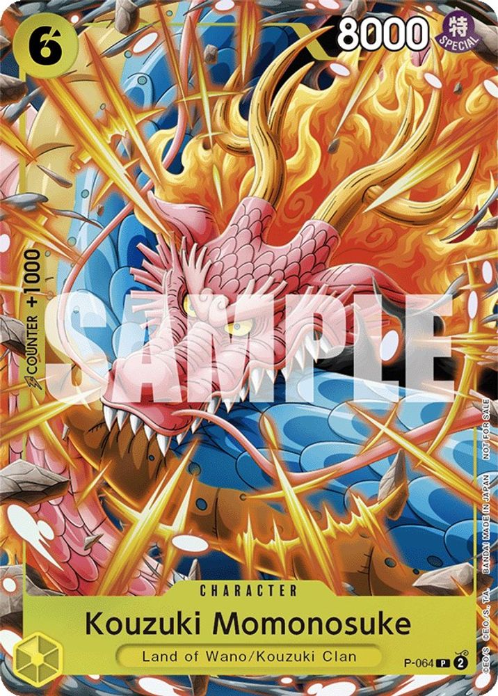 Kouzuki Momonosuke - P-064 - One Piece Event Pack Vol. 4 Promo