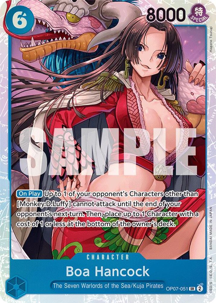 Boa Hancock (051) (OP07-051) Super Rare - One Piece 500 Years in the Future