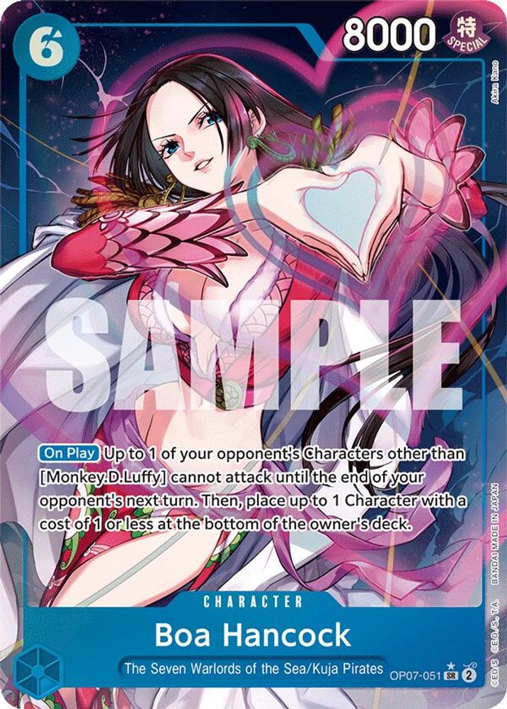 [ALTERNATE ART] Boa Hancock (051)  (OP07-051) SR - One Piece 500 Years in the Future